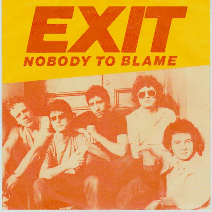 Exit-Plattencover - Nobody to Blame - Vorderseite;
© RCA-Records